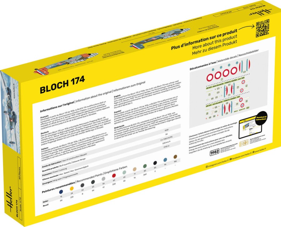 Luftfahrt Heller | Starterkit Bloch 174 (56312)