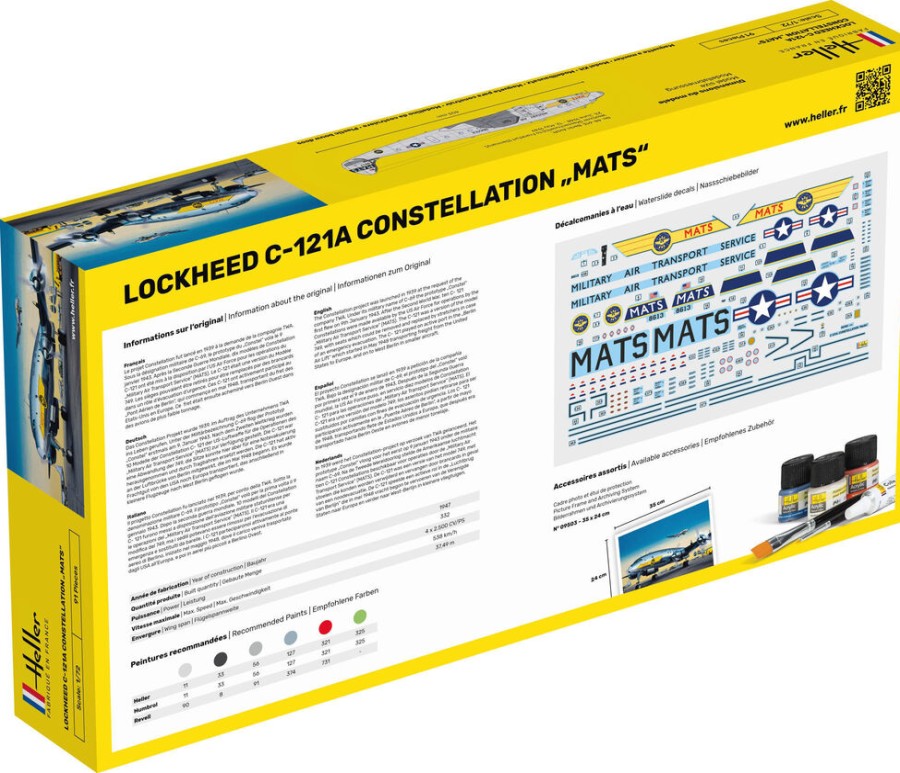 Luftfahrt Heller | Starterkit C-121A Konstellation „Mats" (56382)