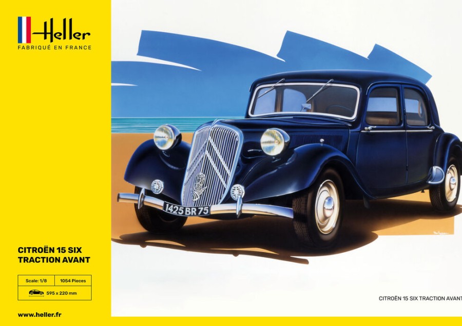 Fahrzeuge Heller | Citroen 15 Six Traction Avant (80799)