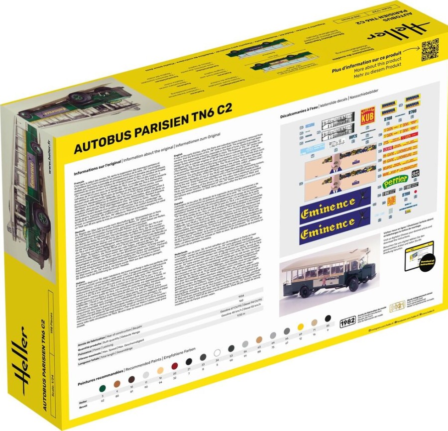 Fahrzeuge Heller | Starterkit Autobus Tn6 C2 (56789)