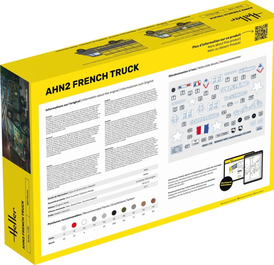 Fahrzeuge Heller | Starter-Kit Ahn2 Franzosischer Lkw (35324)