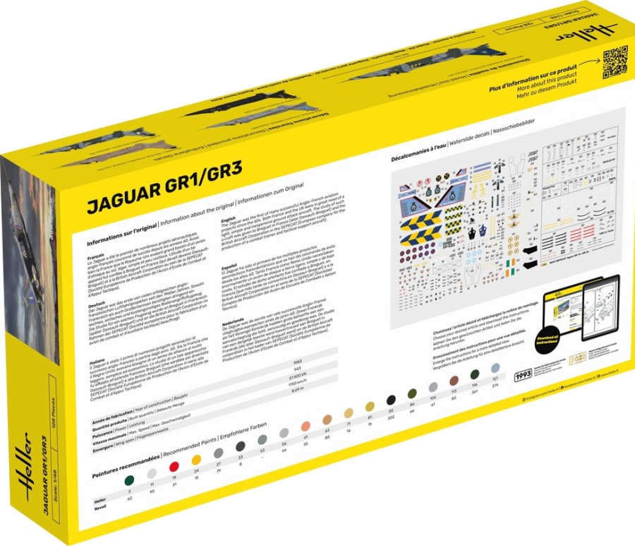 Luftfahrt Heller | Starterkit Jaguar Gr1/Gr3 (56427)