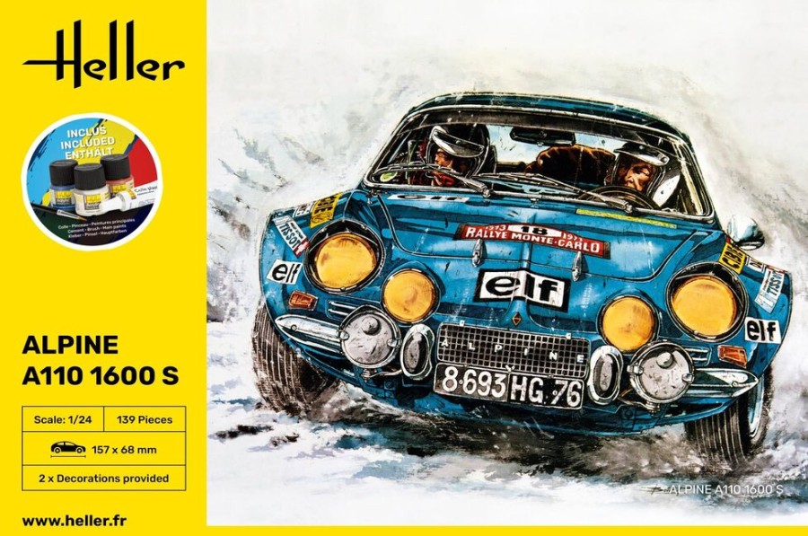 Fahrzeuge Heller | Starterkit Alpine A110 (1600) (56745)