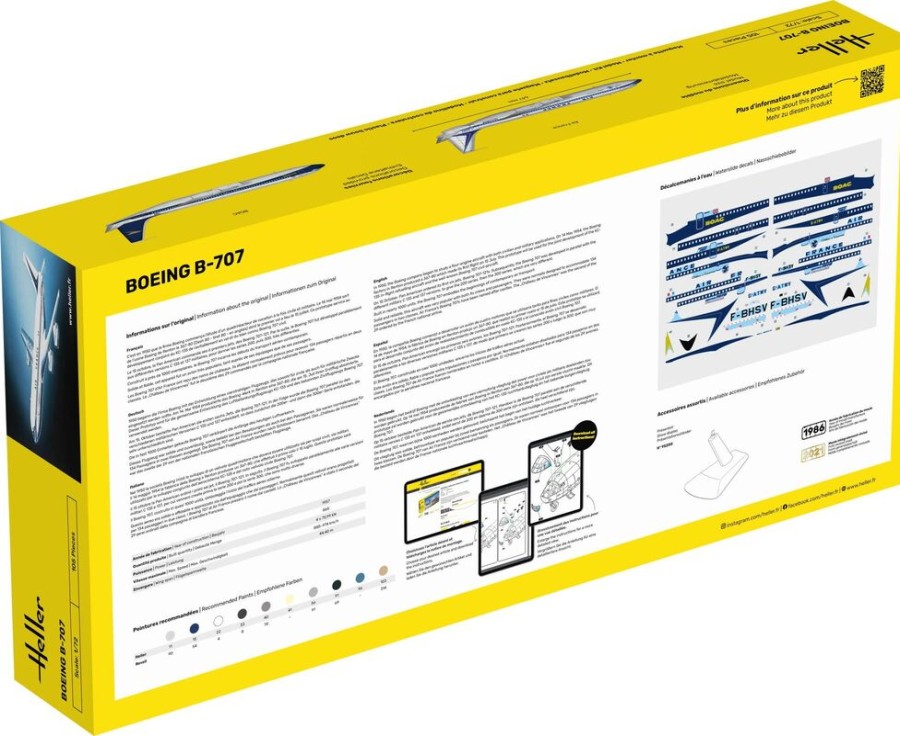 Luftfahrt Heller | Starterkit B-707 Af (56452)