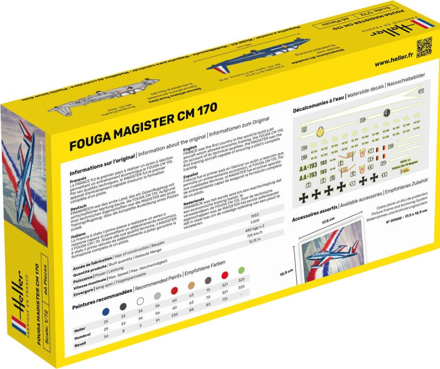 Luftfahrt Heller | Starterkit Fouga Magister Cm 170 (56220)