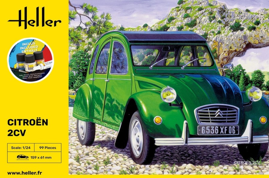 Fahrzeuge Heller | Starterkit Citroen 2 Cv (56765)