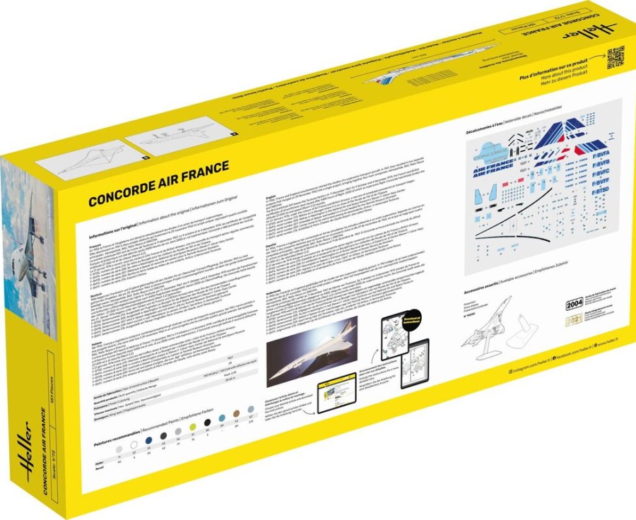 Luftfahrt Heller | Starterkit Concorde Af (56469)