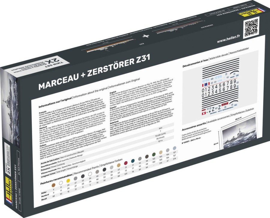 Versand Heller | Starterkit Marceau + Zerstorer Z31 Twinset (55009)