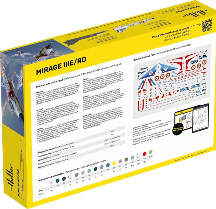 Luftfahrt Heller | Starter-Kit Mirage Iiie/Rd (35422)