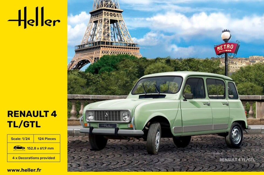 Fahrzeuge Heller | Renault 4Tl/Gtl (80759)