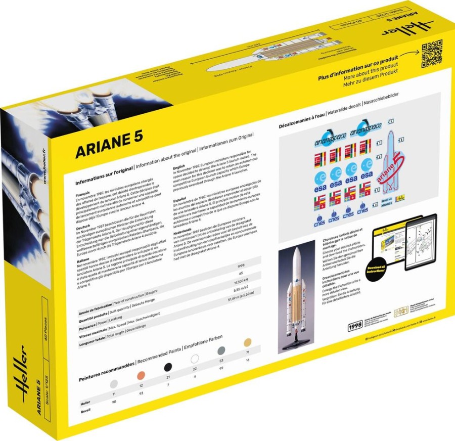 Luftfahrt Heller | Starterkit Ariane 5 (56441)