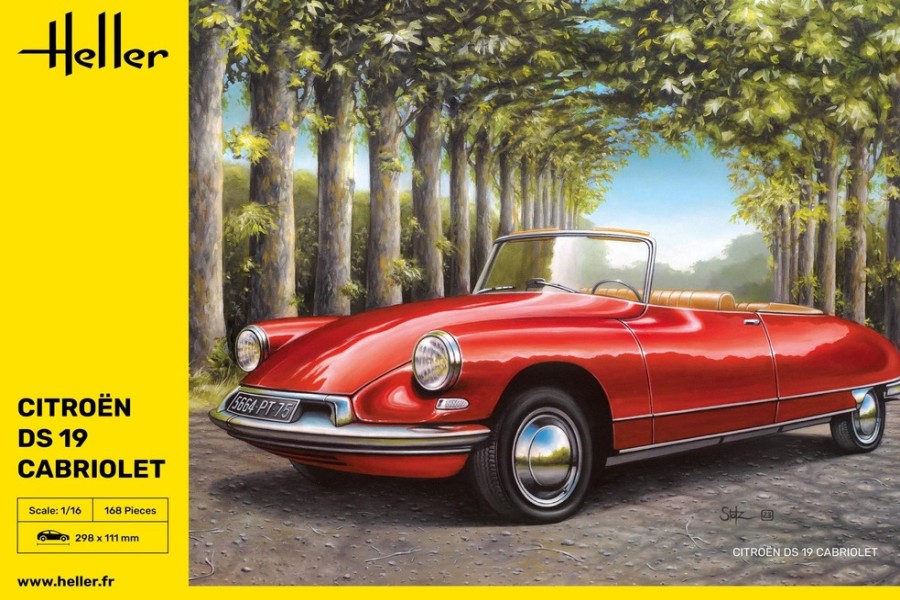 Fahrzeuge Heller | Citroen Ds 19 Cabriolet (80796)