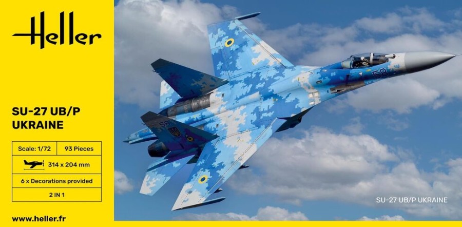 Luftfahrt Heller | Su-27 Ub/P Ukraine (80371)