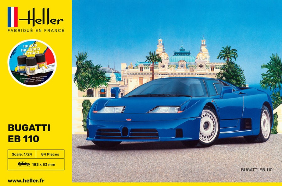 Fahrzeuge Heller | Starterkit Bugatti Eb 110 (56738)