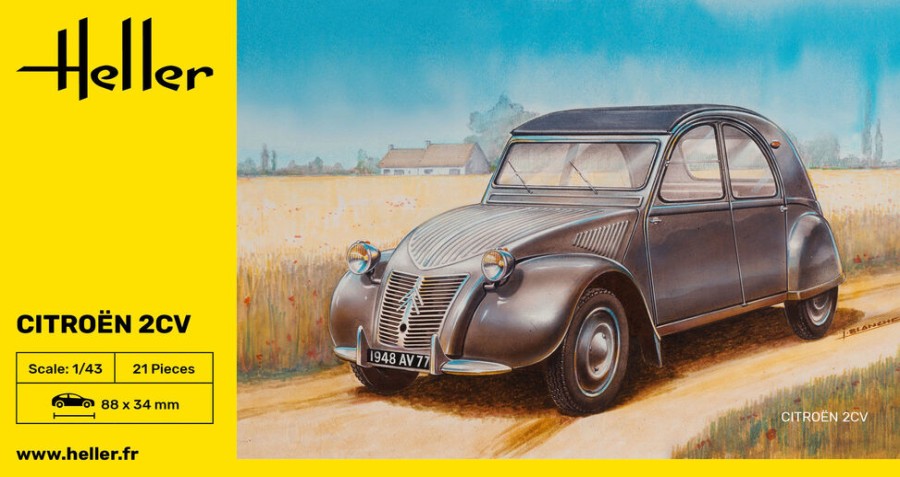 Fahrzeuge Heller | Citroen 2 Cv (80175)