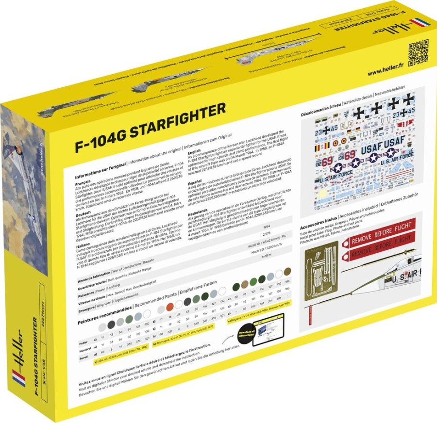 Luftfahrt Heller | Starterkit F-104G Starfighter (35520)