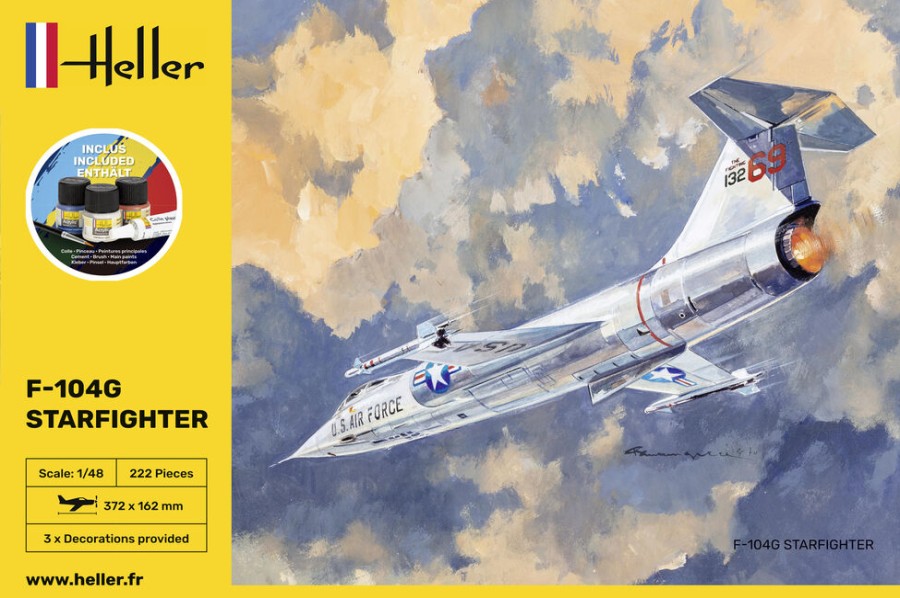 Luftfahrt Heller | Starterkit F-104G Starfighter (35520)