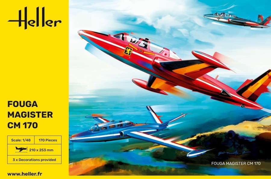 Luftfahrt Heller | Fouga Magister Cm 170 (30510)