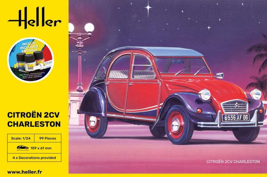 Fahrzeuge Heller | Starterkit Citroen 2Cv Charleston (56766)