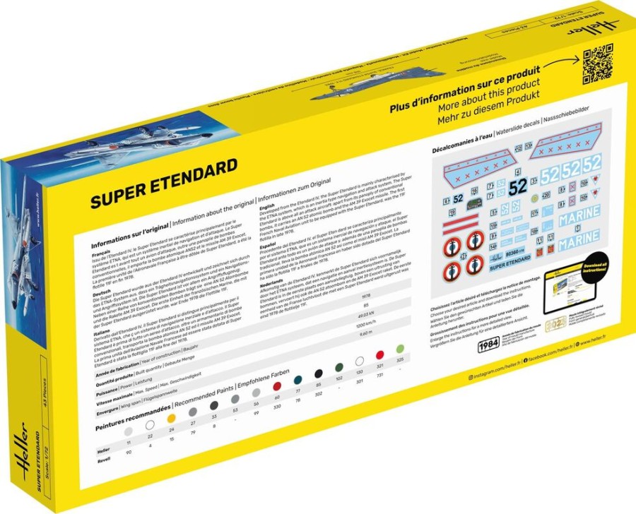 Luftfahrt Heller | Starter-Kit Super Etendard (56360)