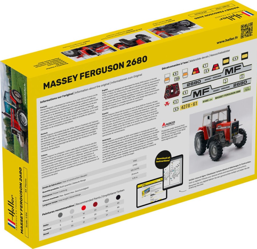 Fahrzeuge Heller | Starterkit Massey Ferguson 2680 (57402)