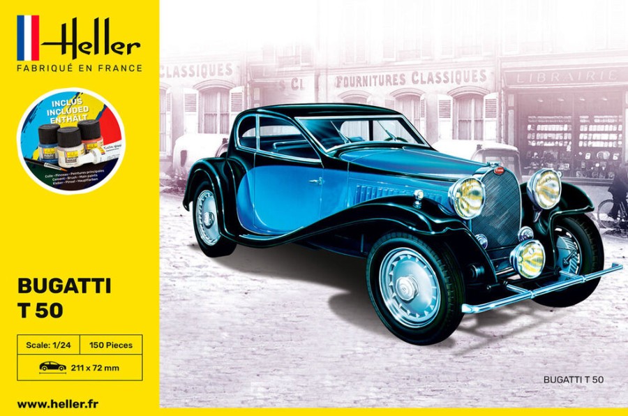 Fahrzeuge Heller | Starterkit Bugatti T 50 (56706)