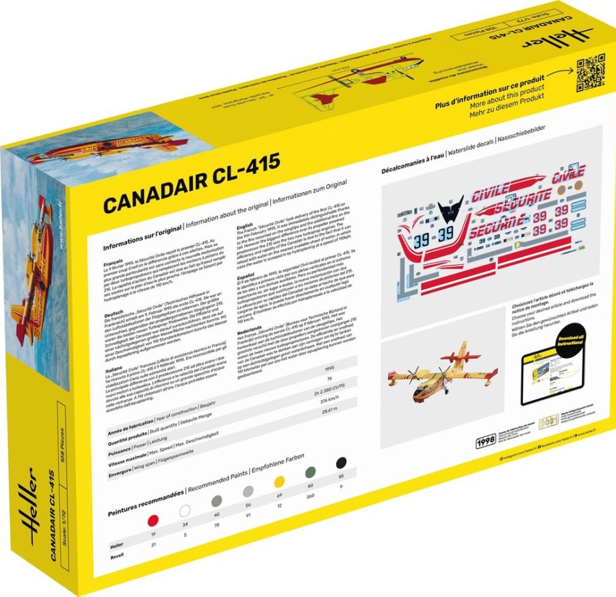 Luftfahrt Heller | Canadair Cl-415 (80370)