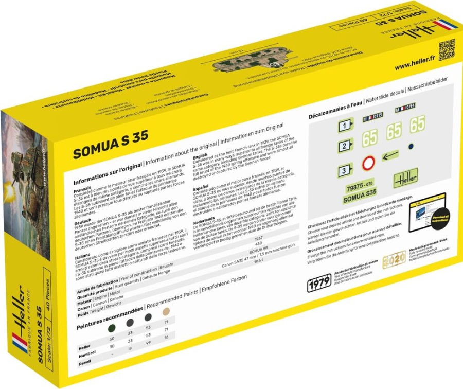 Fahrzeuge Heller | Somua S35 (79875)