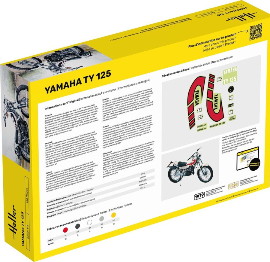 Fahrzeuge Heller | Yamaha Ty 125 (80902)