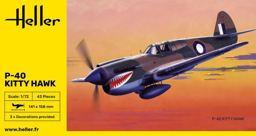 Luftfahrt Heller | P-40 Kitty Hawk (80266)