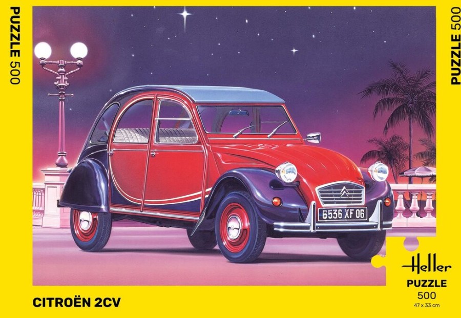 Fahrzeuge Heller | Puzzle Citroen 2Cv 500 Teile (20766)