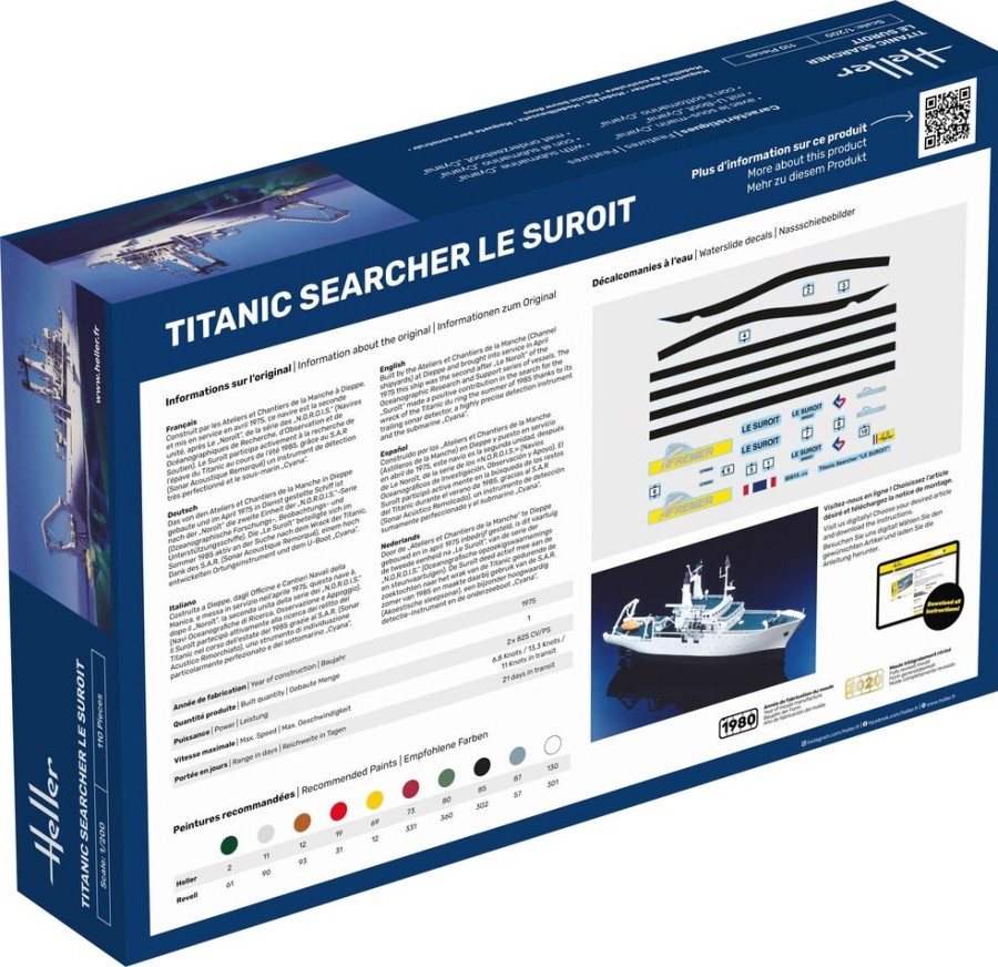 Versand Heller | Starter-Kit Titanic Searcher Le Suroit (56615)