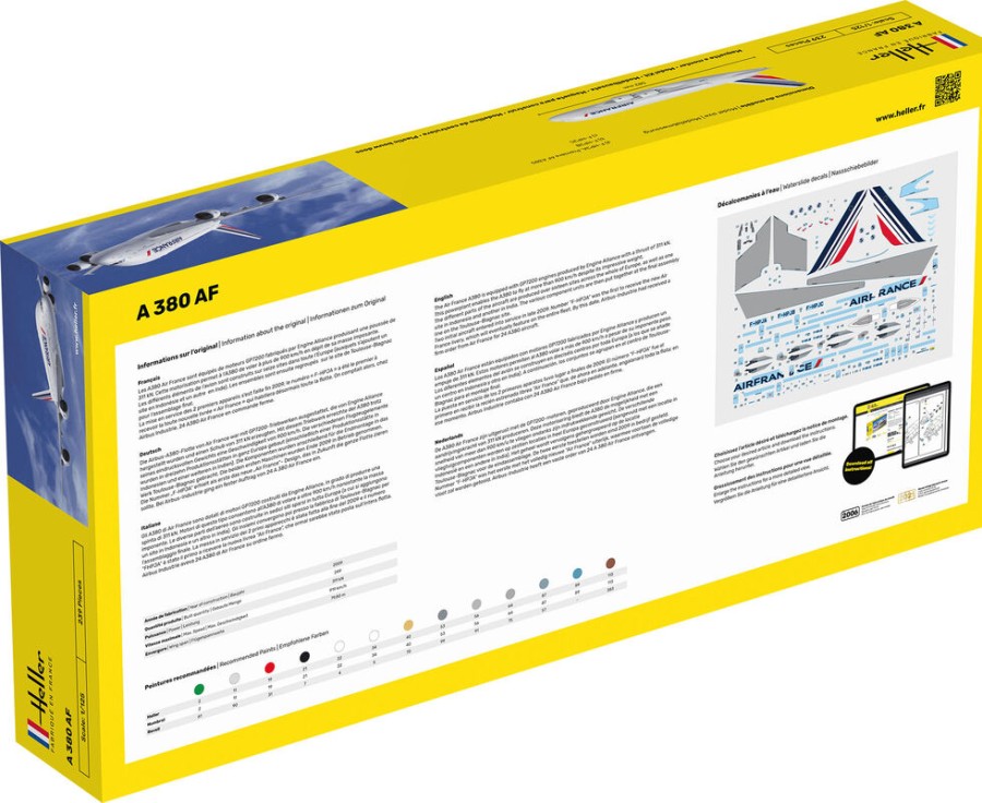 Luftfahrt Heller | Starterkit A 380 Af (56436)