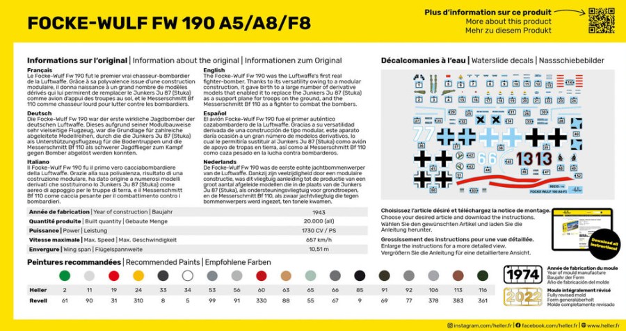 Luftfahrt Heller | Fw 190 A5/A8/F8 (80235)