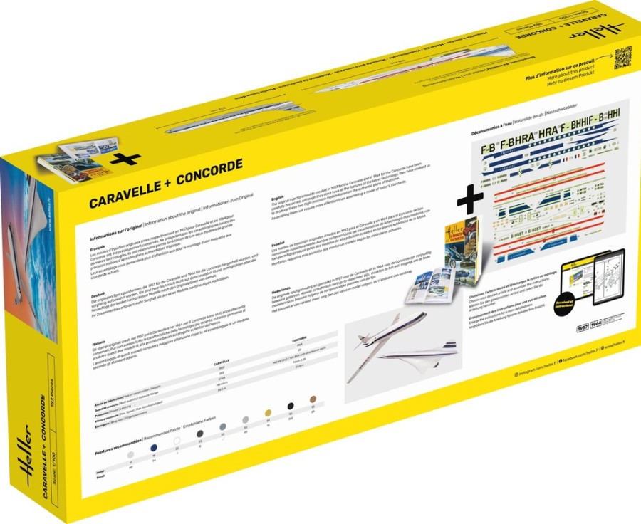 Luftfahrt Heller | Caravelle + Concorde (50333)