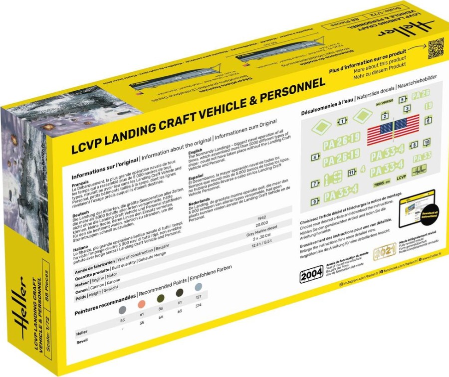 Zahlen Heller | Starter Kit Lcvp Landungsboot + Figuren (56995)