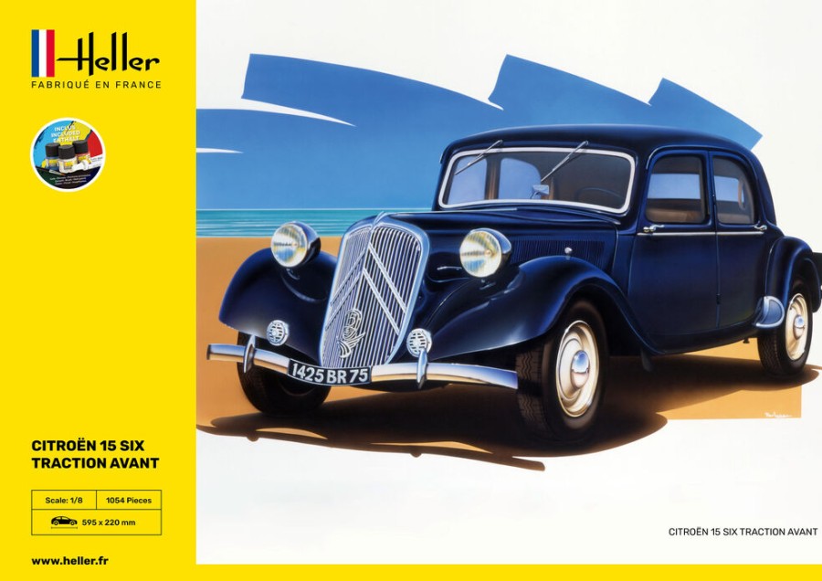 Fahrzeuge Heller | Starterkit Citroen 15 Six Traction Avant (56799)