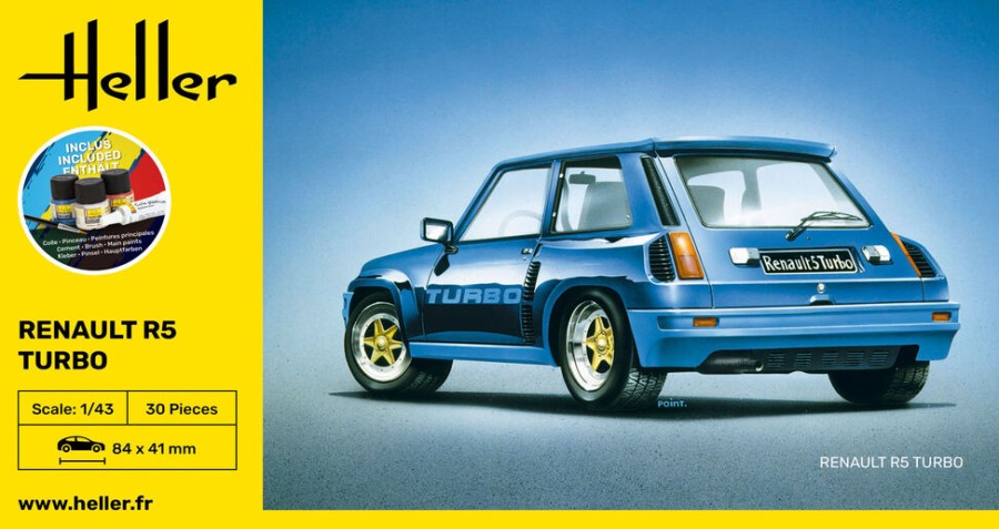 Fahrzeuge Heller | Starterkit Renault R5 Turbo (56150)