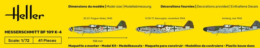 Luftfahrt Heller | Messerschmitt Bf 109 K-4 (80229)