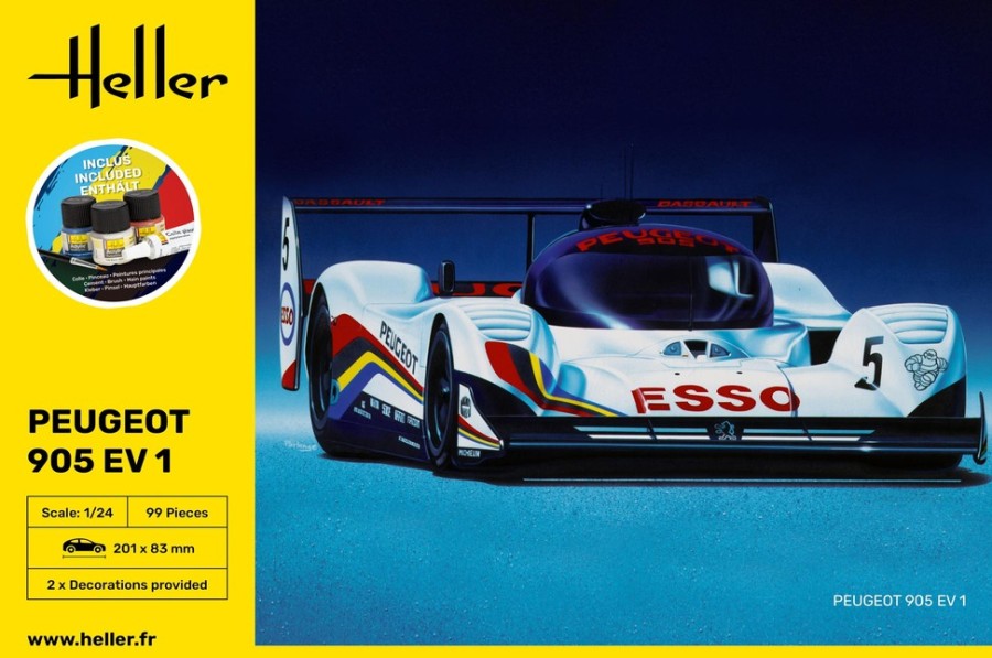 Fahrzeuge Heller | Starterkit Peugeot 905 Ev 1 (56718)